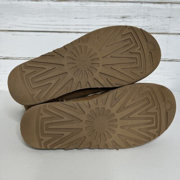 Ugg Bailey Button Tehuano Chestnut Brown Boots Shoe Size 9 - Picture 10 of 11